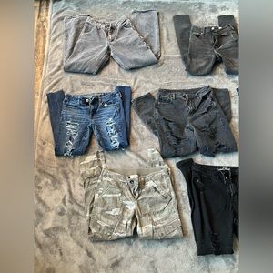jeans ranging from 2-6